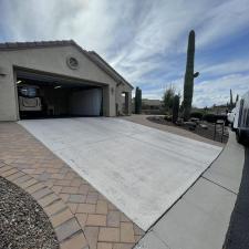 Incredible-Epoxy-removal-and-Polyaspartic-Driveway-concrete-coating-installation-performed-in-Marana-AZ 5